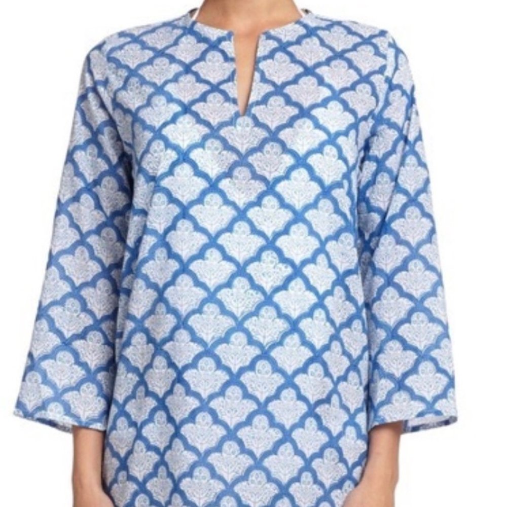 Roberta Roller Rabbit | Blue & White Cover up